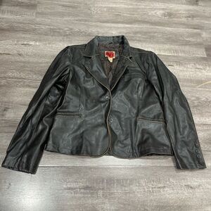 Vintage leather jacket